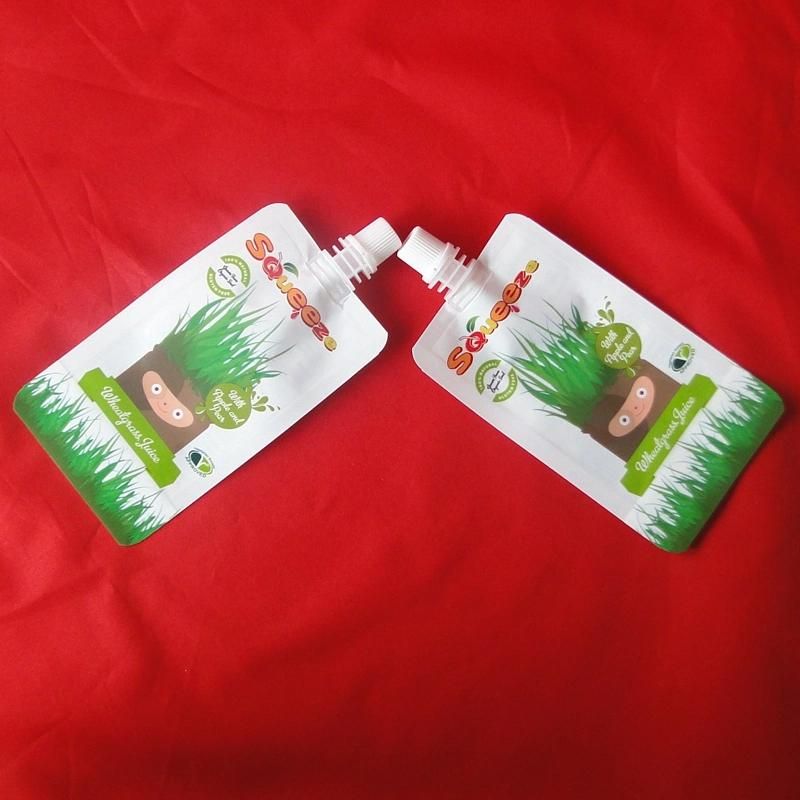 Factory Price Liquid/Milk/Juice Spout Packaging Bag