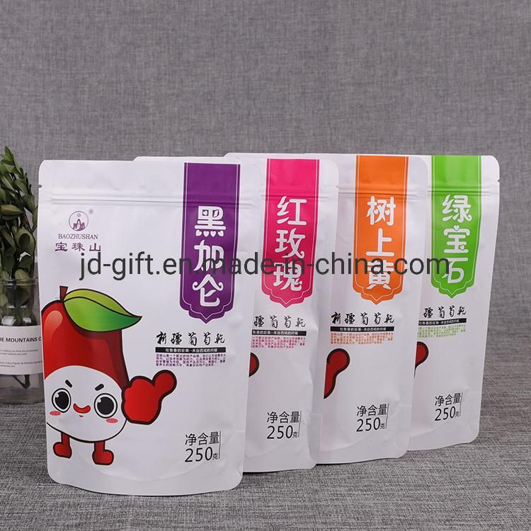 Custom Printed Stand up Dried Food Pouch Packaging Bag