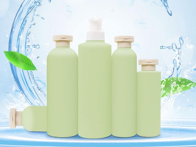 HDPE Plastic Cosmetic Packaging 200ml 250ml 400ml 500ml Soft Touch Squeeze Body Lotion Bottles Shampoo Bottle