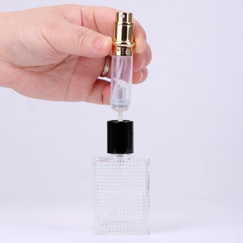 5ml 8ml 10ml Customized Perfume Bottles Logo Twist Press Refillable Perfume Bottle