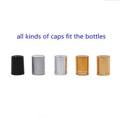 10ml Colorful Glass Bottle Roll on Empty Fragrance Perfume Essential Oil Bottles with Stainless Steel Roller Ball Container