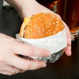 Hamburger Foil Packing Paper Honeycomb Foil Backed Paper Hamburger Wraps