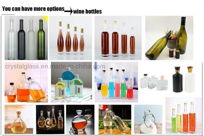 330ml Drop Shape Water Glass Bottle Beverage Wine Bottle