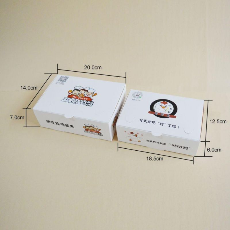 Customized Food Storage Box Paper Box Food Food Delivery Box Kraft Printing Food Box Hot Box Food Transport Container
