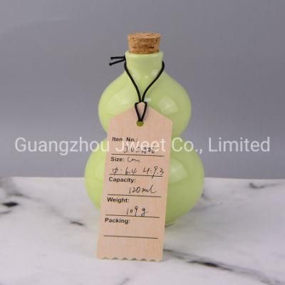 120ml Mini Gourd Shape Wine Liquor Tequila Ceramic Bottle