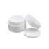 Cosmetic Packaging PP Round Plastic Face Cream Jar with Easy Operation