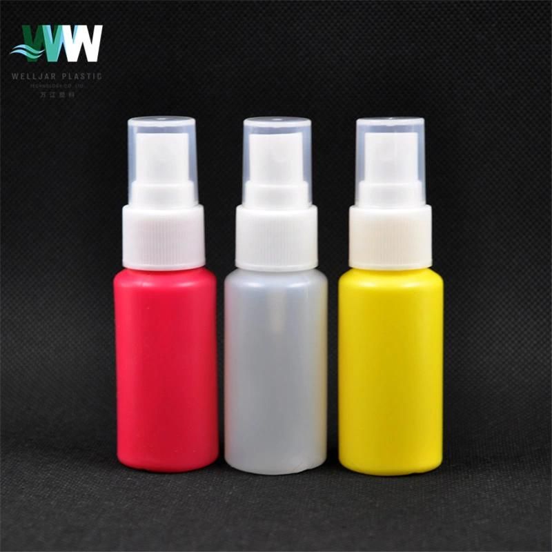 30ml Colorful Bottle for Makeup Moisture with Fine Mist Sprayer