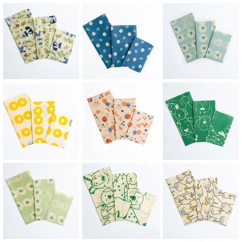 Customize Biodegradable Beeswax Food Wrap