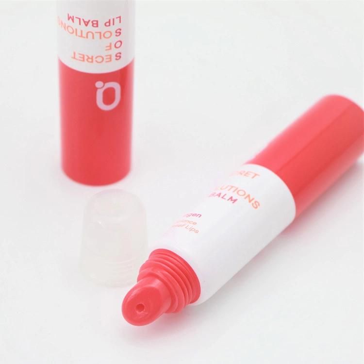 Customized Soft Cosmetic Tube 15ml Empty Clear Lip Gloss Tube Squeeze Tubes Container