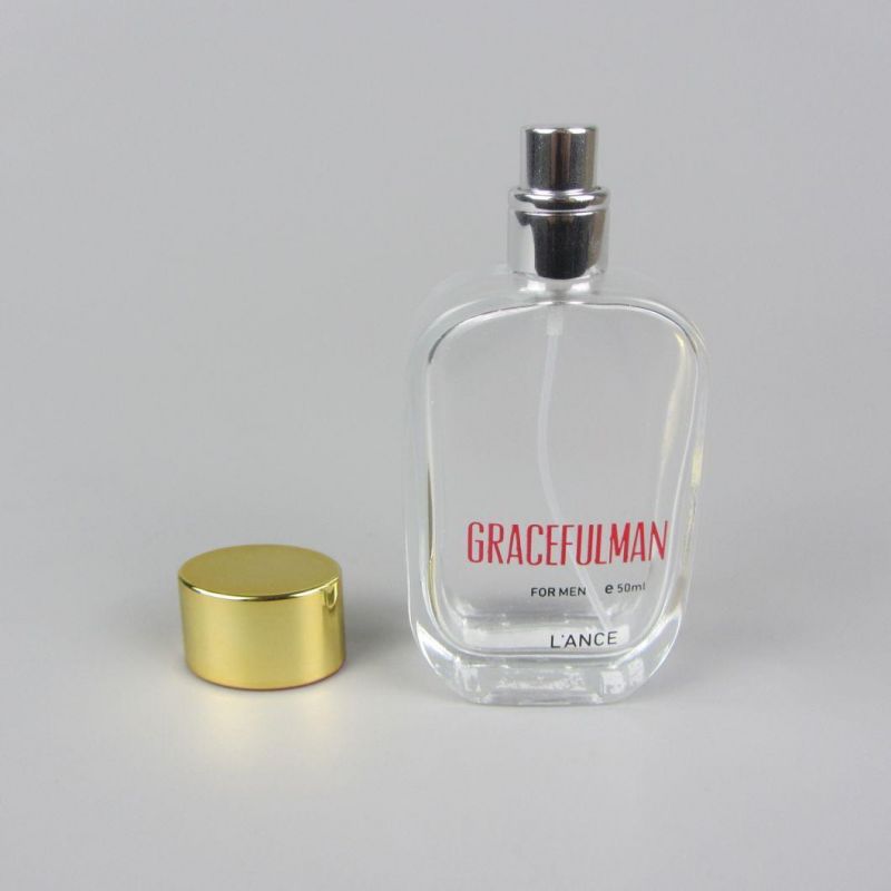 Luxury Design 50ml Glass Empty Beautiful Perfume Bottle