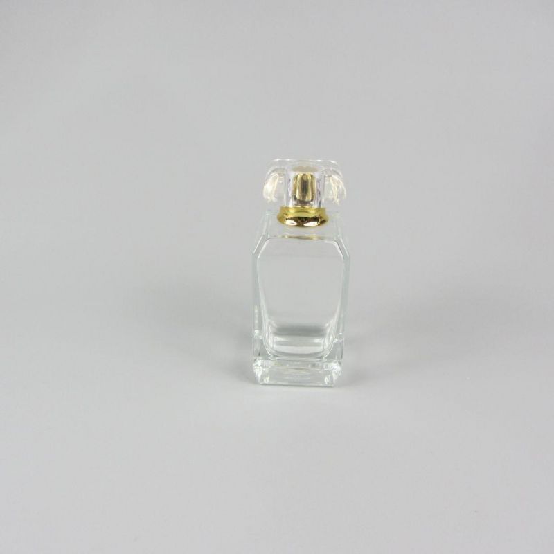 Hot Sell Perfume Glass 100ml Rectangular Square Perfume Glass Bottle