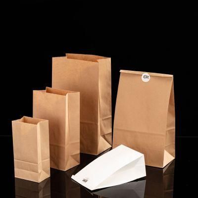 Biodegradable Food Paper Bag Biscuit Potato Chips Packaging Bag