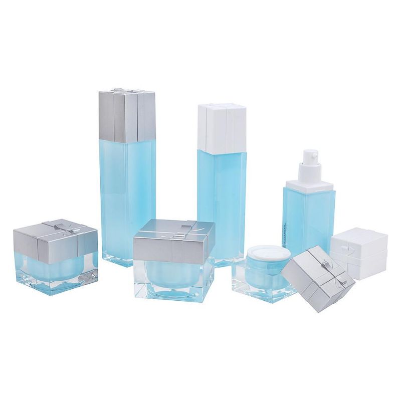 15ml 30ml 50ml Plastic Cosmetic Jar and Bottle Cosmetic Packaging Set