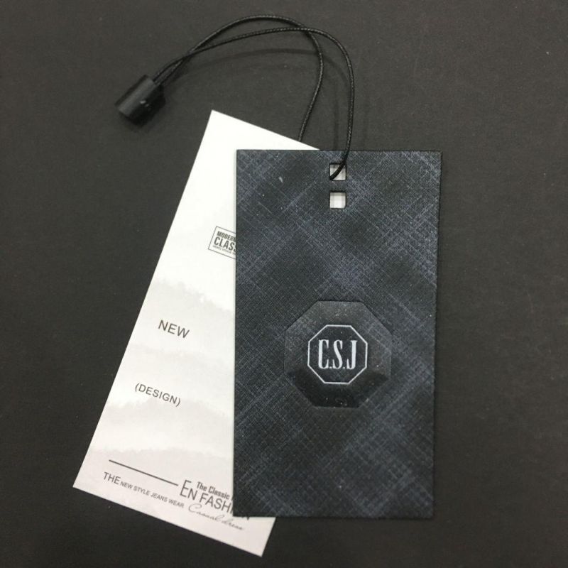 OEM High Quality Customized Hangtag for Garment Shoes Hat