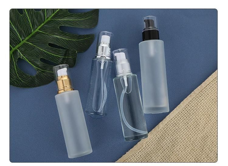 20ml 30ml 40ml 50ml 60ml 80ml 100ml Crystal Spray Bottle with Silver Caps