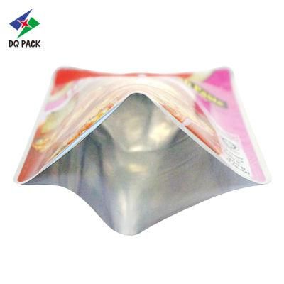 Customized Printing and Design Three Side Seal Bag Packging for Sauce Plastic Bag