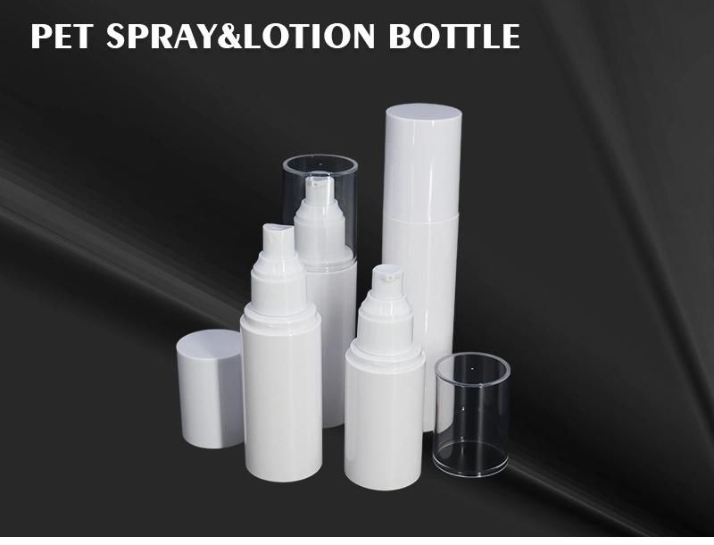 Best-Selling 80ml 100ml 150ml White Lotion Cosmetic Spray Bottle