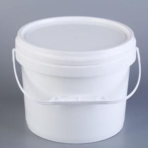 Wholesale PP Material 1L 4L 5L 10L Plastic Paint Bucket in Food Grade Oil or Chemical