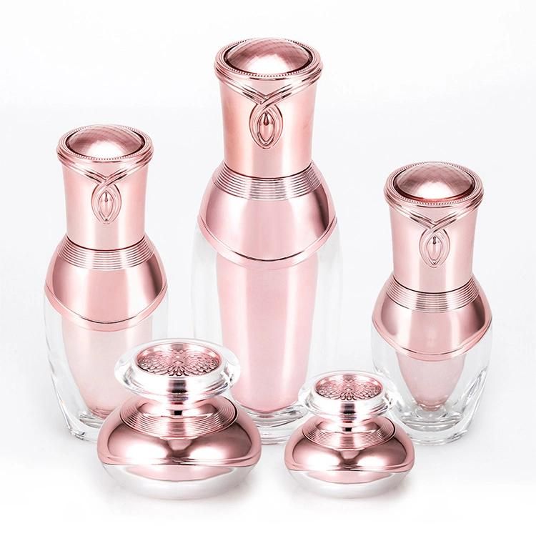 5g 10g 15g 20g 30g 50g 20ml 30ml 50ml 100ml High Quality Plastic Jar and Lotion Bottle Set