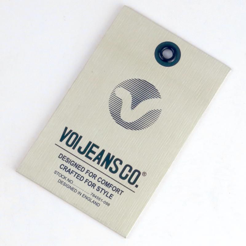 Custom 1000GSM Eyelet Kapok Special Paper Hang Tag