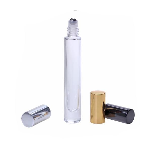High Quality 10ml Long Essential Oil Perfume Glas Bottle with Roll on or Spray Top