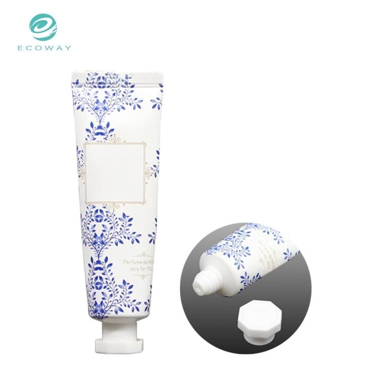 Top Quality Customized Plastic Lotion Hand Cream Empty Cosmetic Tube with Octagonal Cap