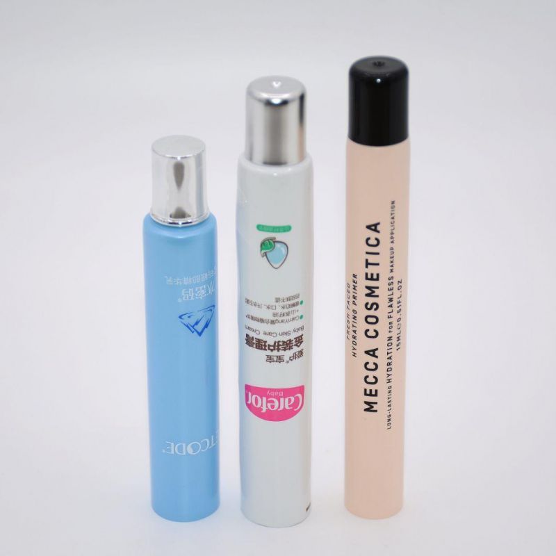 Makeup Tube Cosmetic Packagingtube Clear Plasticsurface with Customized Printing