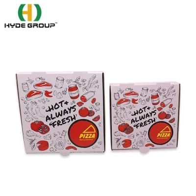 Custom Printed Designed Pizza Packing Takeaway Pizza Box