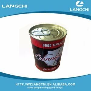 Round Size Tin Can for Kit Clothing Socks Wax Freshener