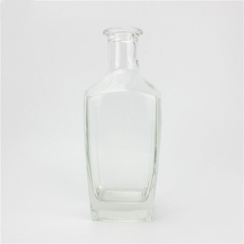 High Quality 720ml 750ml Customized Glass Absolut Clear Vodka Bottle