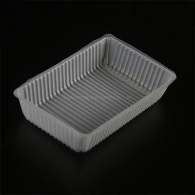 Thermoformed Clear Transparent Disposable Plastic Snack Packaging Tray