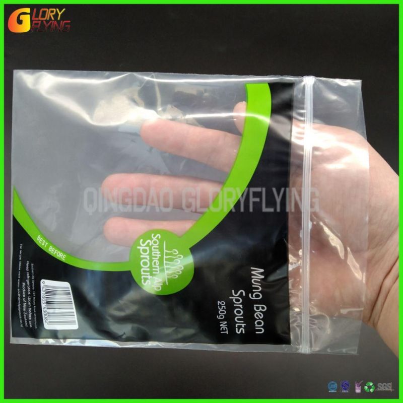 Semi-Transparent Tobacco Bag, Sealed Zipper Tobacco Bag