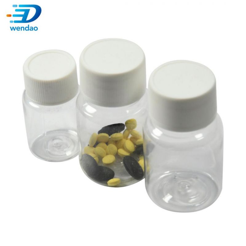 Custom Cheap Pet Capsule Container 150ml Clear Empty Supplement Vitamin Capsule Pill Plastic Bottle