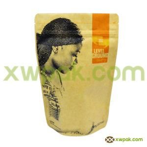 Stand up Aluminum Kraft Paper Bag for Dried Food