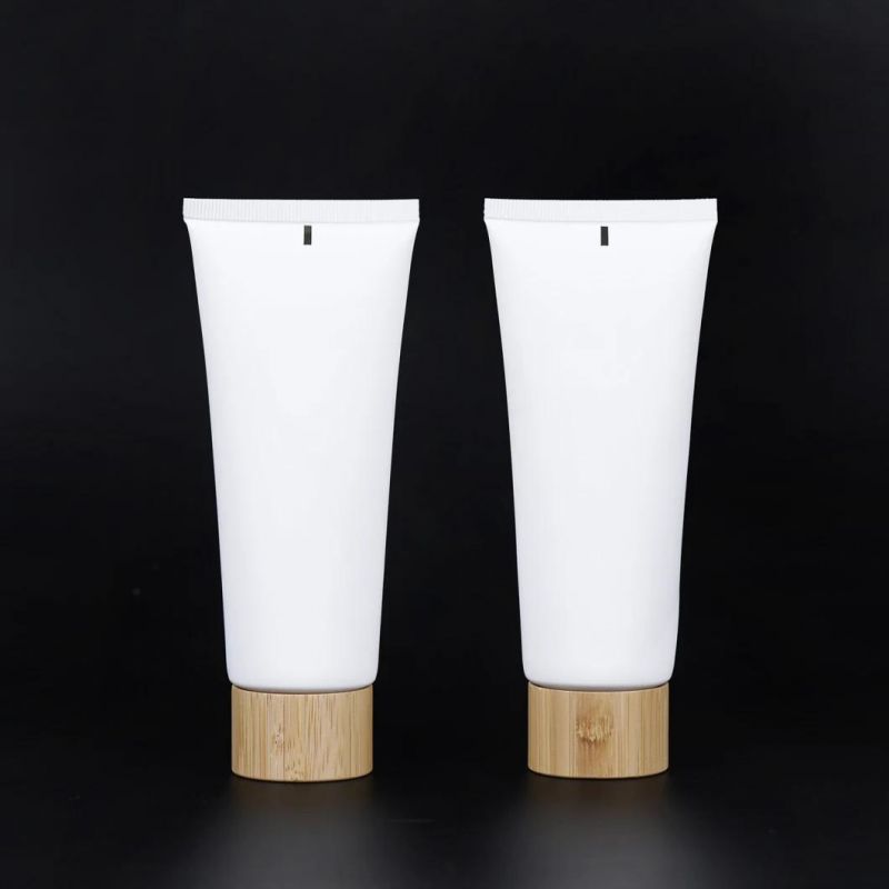 Custom Cosmetic Tube 100ml White Empty Cream Tube Low MOQ Printing Plastic Cosmetic Tube Packaging