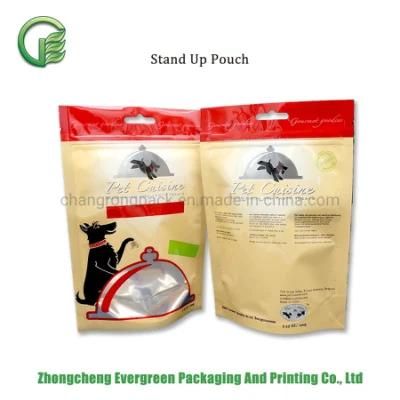 Aluminium Foil Stand-up Bags Pet Treats Packaging Zip-Lock Doypack Pouch