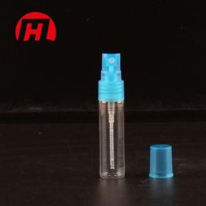 Small Clear Glass Fine Mist Spray Tube Vial Bottle for Perfume