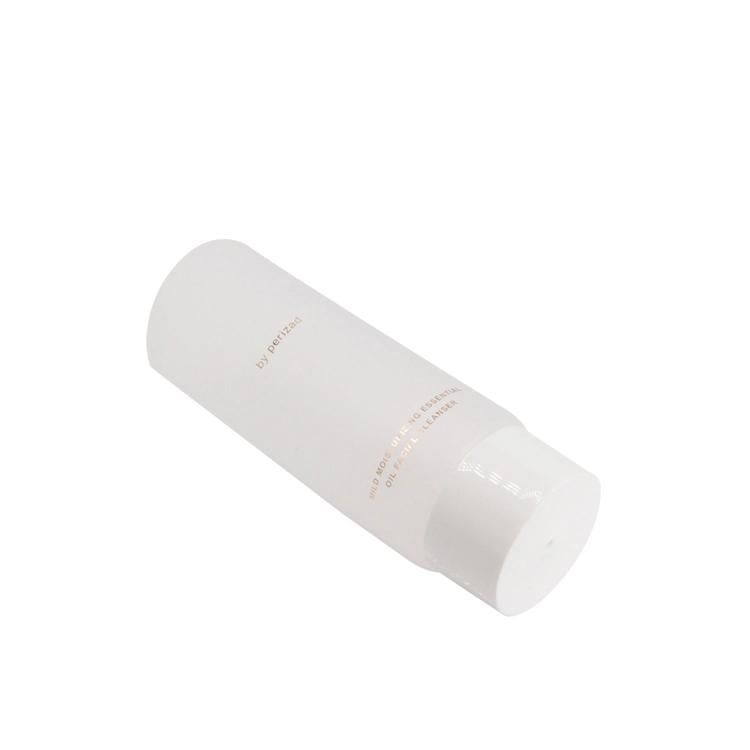 150g Large-Capacity Transparent Tube Body, White Screw Cap Surface, Hot Rose Gold Interface Milk Tube