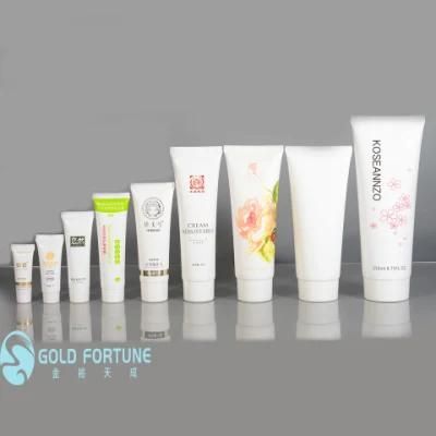 Clear Cream Packaging Tubes Container Plastic Soft Tube Package