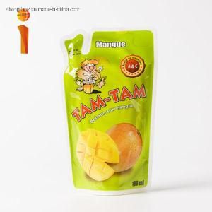 Special Shape Plastic Stand up Spout Pouch for Soft Drink and Fruit Juice with Holder