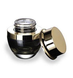 Black Glass Jar 30g for Cosmetic Packaigng