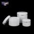 High Quality 30g 50g 100g 200g 250g 450g 500g White Empty Plastic Luxury Cosmetic Jars