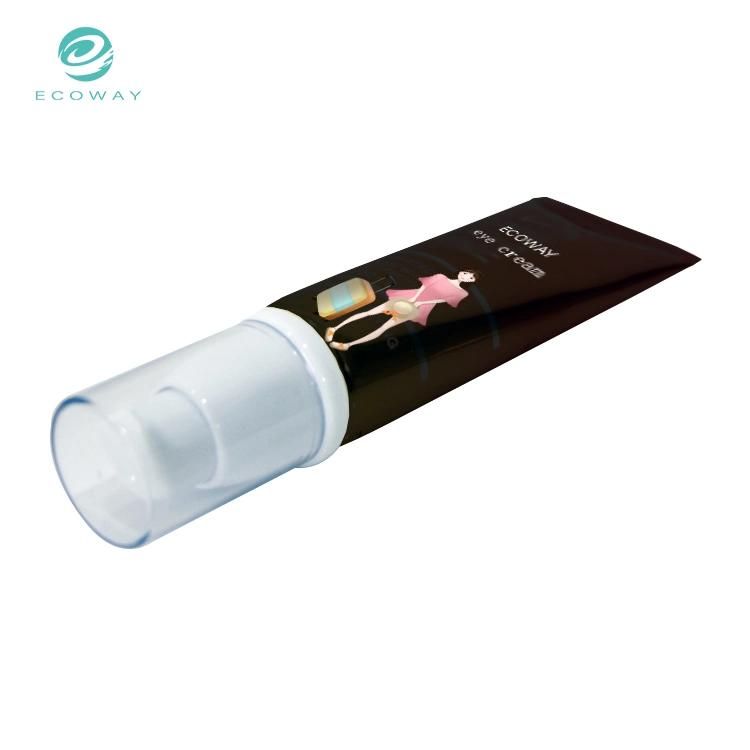 Wholesale Makeup Packaging Container OEM Offset Printing Airless Pump Cosmetic Tube