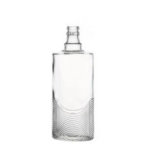 Wholesale Wine Glass Bottle High Quality Spirit Container with Screw Cap