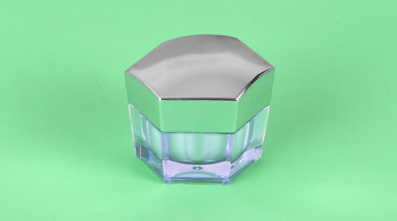 China Supply 10g Empty Acrylic Jar Plastic Jar for Cream Container