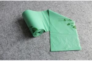 Custom Cornstarch 100% Biodegradable Compostable Plastic Garbage Roll Bags