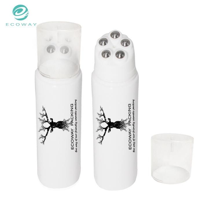 New White Cosmetic Plastic Tube Packaging for Body Massage Cream