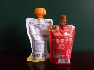 Dry Baby Food Pouch/Plastic Spoons Spout/Plastic Spoons Doypack