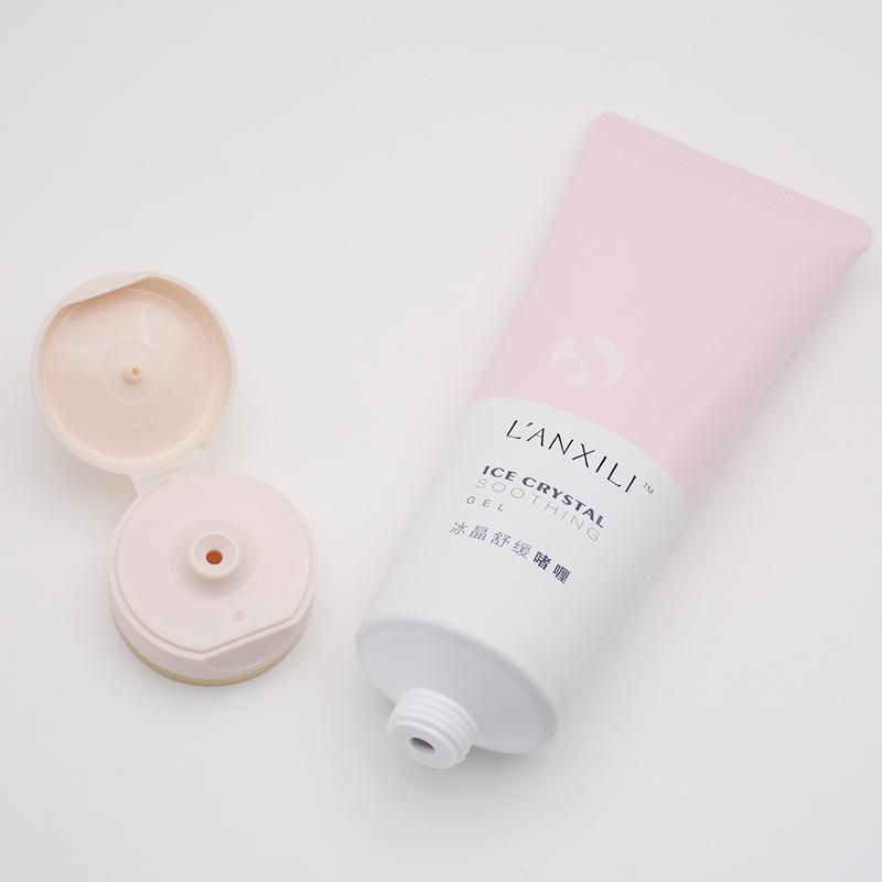 Custom Empty Glossy Matte Soft Plastic Cosmetic Packaging Squeeze Tube