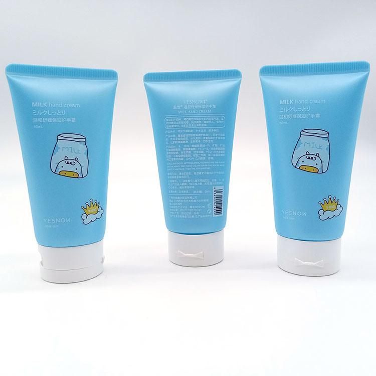 Face Wash Tube with Flip Cap Skin Care Tube